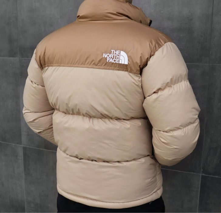 Пуховик The North Face 700 Куртка TNf бежевий