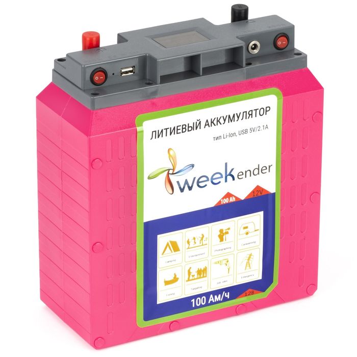 Літій-Іонний акумулятор Li-Ion Weekender 12V 100Ah