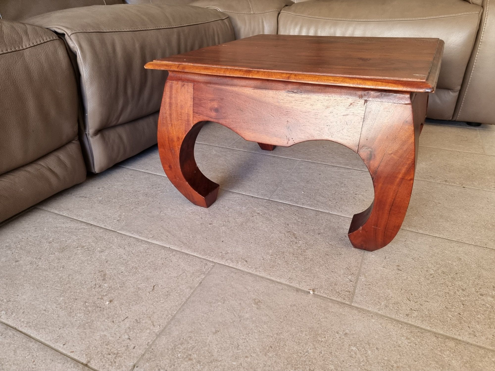 Stolik kawowy ława kolonialna stara drewniana stolik