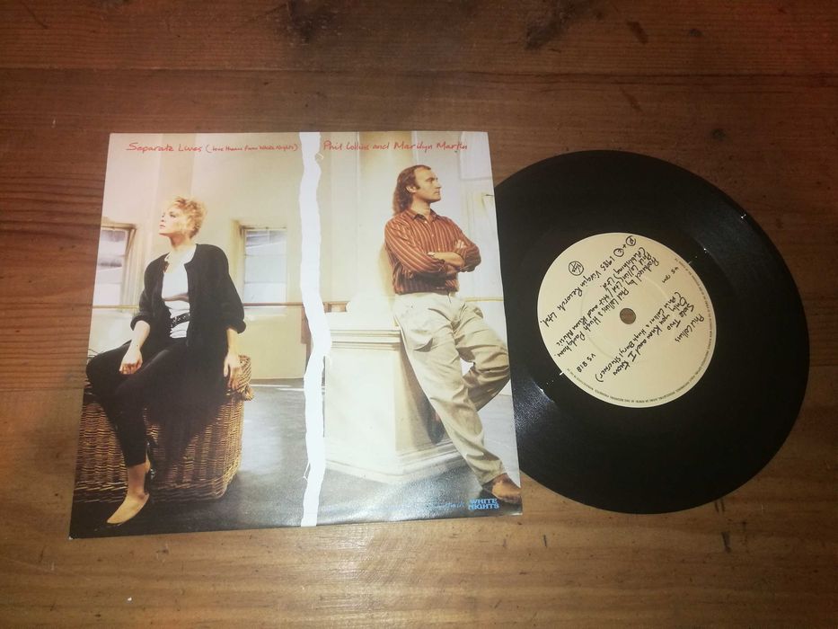 Phil Collins - Separate Lives SINGLE