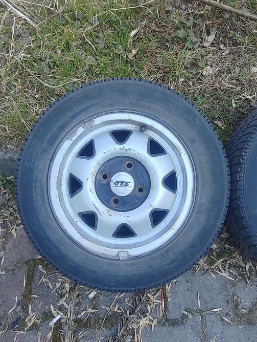 Alufelgi 13" VW Ats cup całoroczne zima oryginał 4x100 komplet