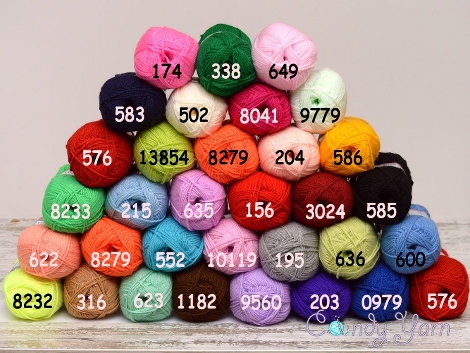 РОЗПРОДАЮ! Бебі Акрил YarnArt "Baby" дитяча пряжа, нитки для в'язання