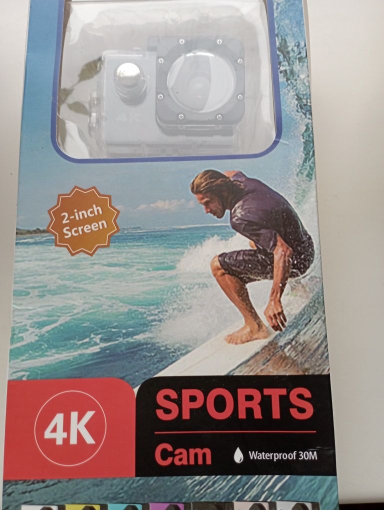 Экшн камера Sports Cam 4K Waterproof 30M
