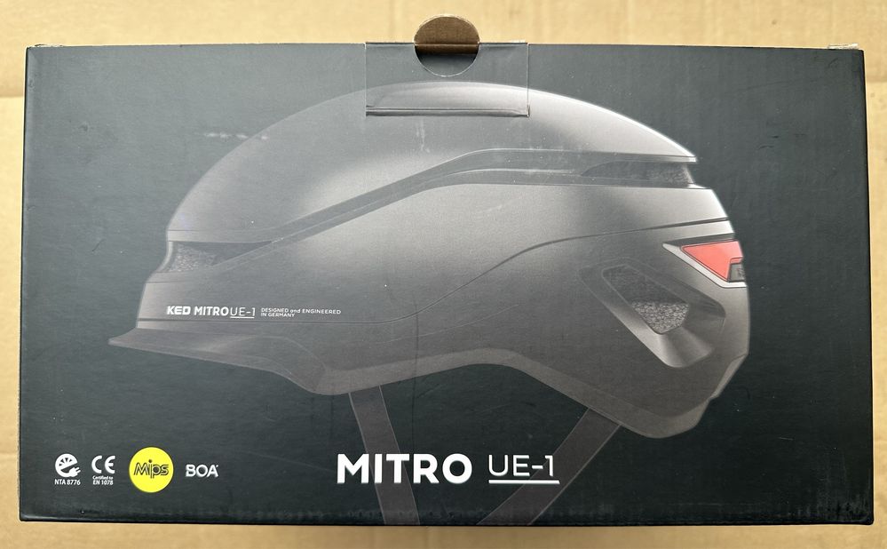 Nowy Kask KED Mitro UE-1 rozm. M 52-58cm MIPS -40% ceny