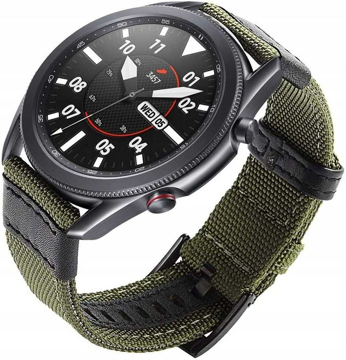 Uniwersalny Pasek do Zegarka SMARTWATCHA 22MM + TELESKOPY ZIELONY