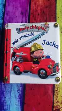 Książka dla dzieci z serii Mały Chłopiec Wóz strażacki Jacka Beaumont