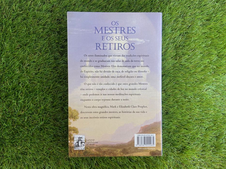 Livro "Os Mestres e os Seus Retiros" de Elizabeth e Mark Prophet
