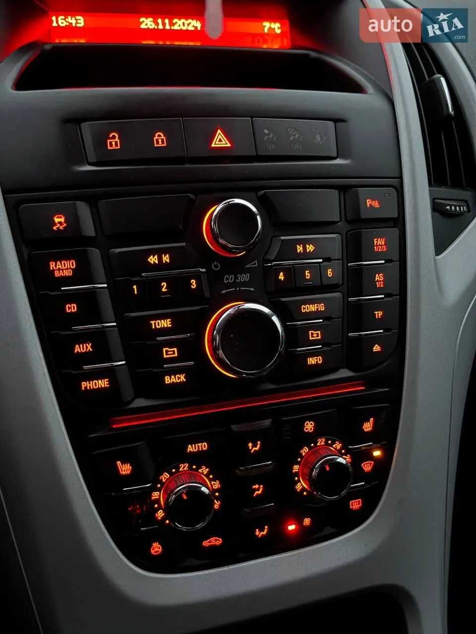 Opel Astra J 2013