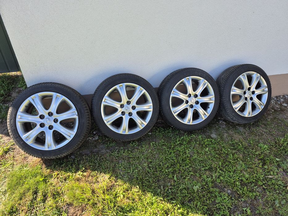 Koła zimowe Lexus, Toyota 5x114.3, 17 cali 225/45, czujniki, nowe opon