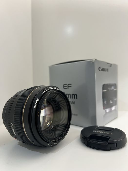 Lente Canon EF 50mm f/1.4 USM