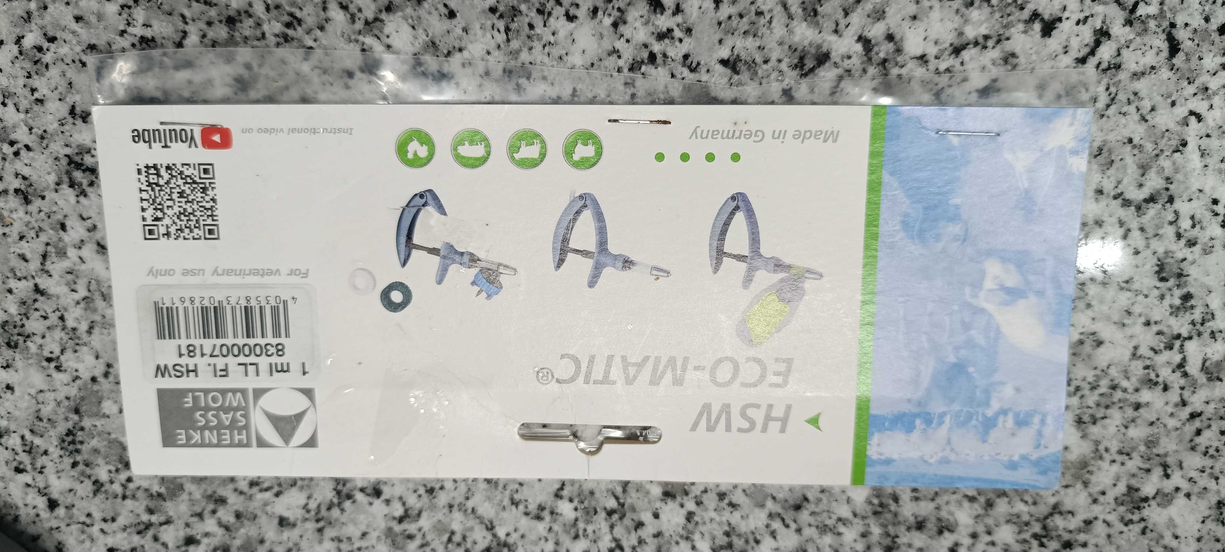 Máquina vacinação