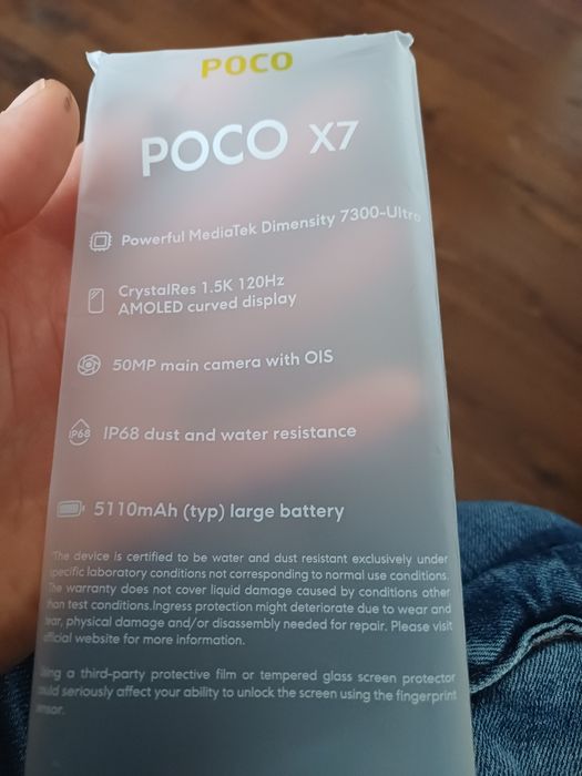Smartfon Poco x7