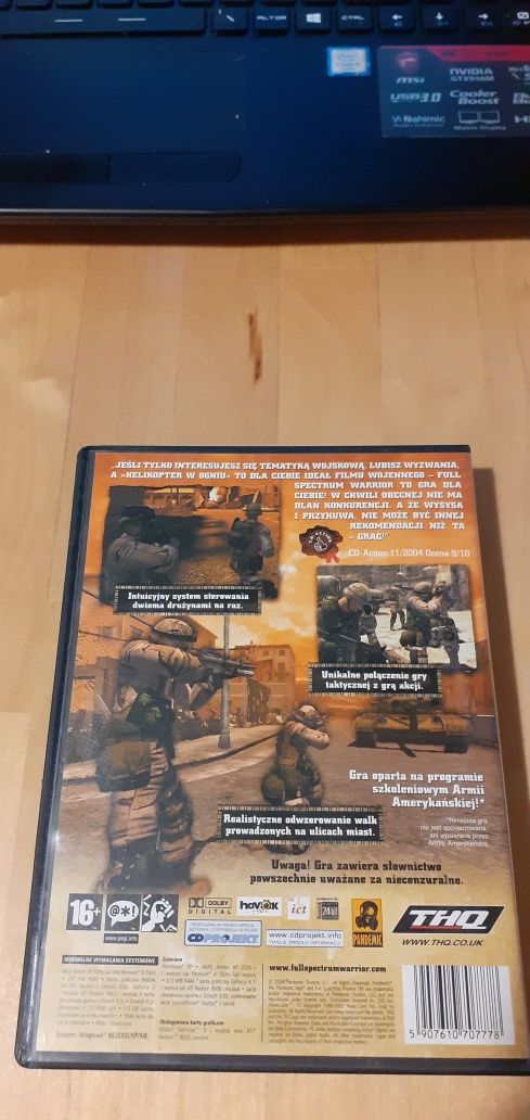 Gra PC Full Spectrum Warrior
