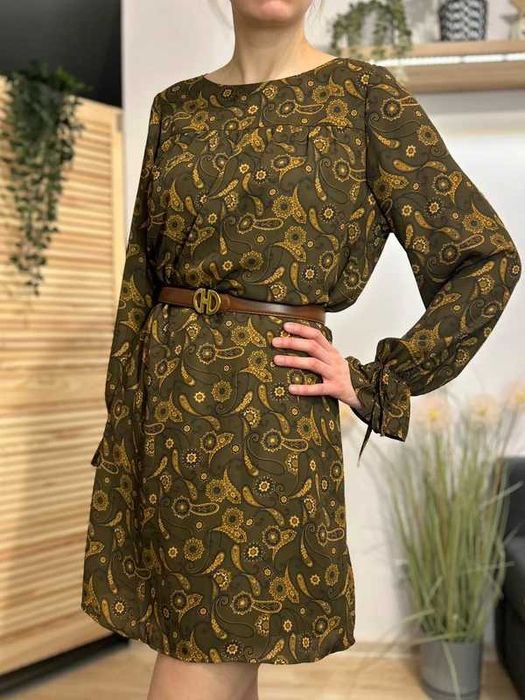 Wzorzysta sukienka Marks & Spencer rozmiar 44