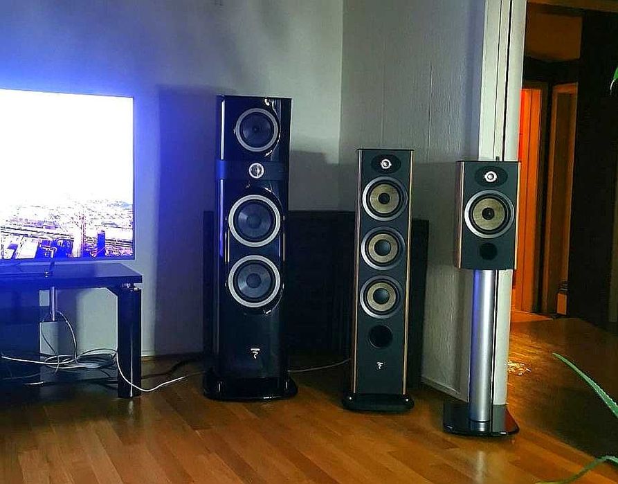 Głośniki FOCAL ARIA 906 ze statywami
