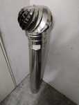 Girandola e tubo inox novos - 150mm