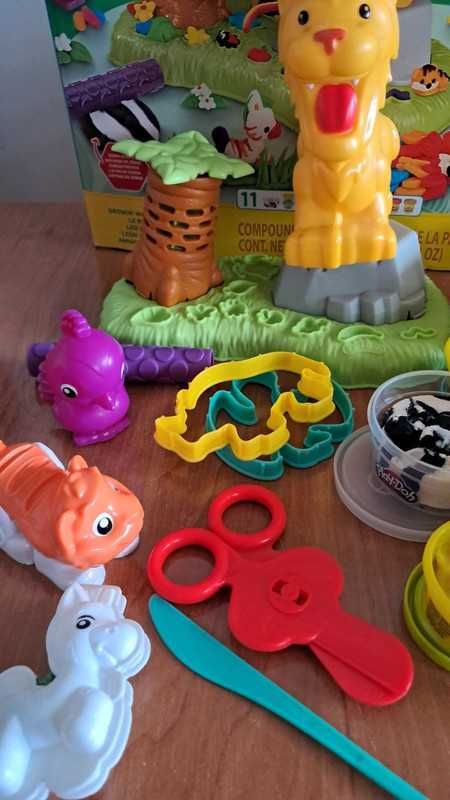 Ciastolina play-doh, lew ii przyjaciele z dżungli Hasbro 3+