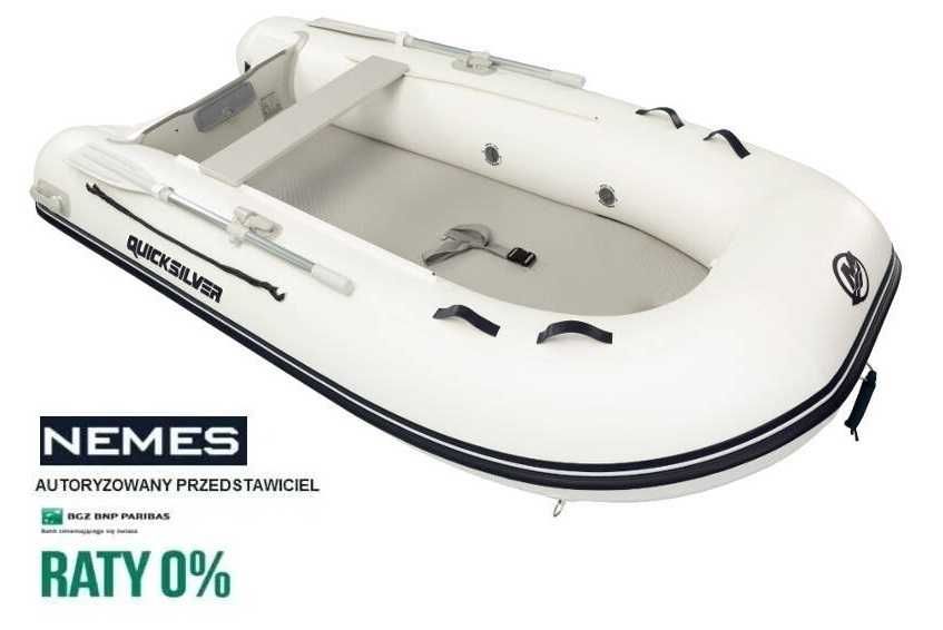 Ponton Mercury Quicksilver 300 AIR DECK (biały) OD RĘKI, nowy