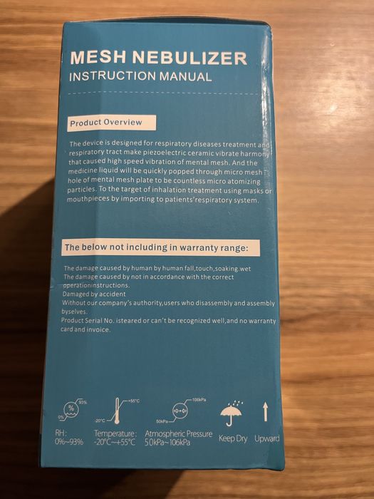 Inhalator na akumulatorki