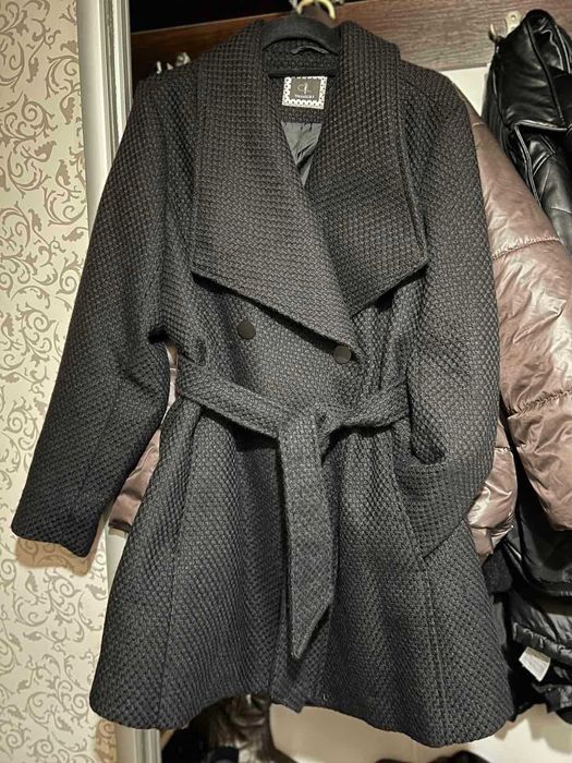 Пальто холодна осінь тепла зима розмір L