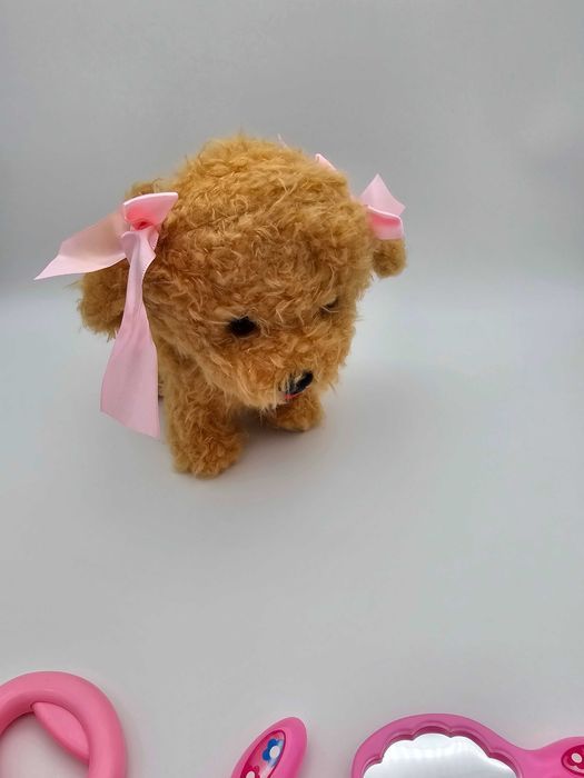Elektryczna zabawka dla dzieci Cute Pet Dogge 933-10E - CIEMNY BRĄZ