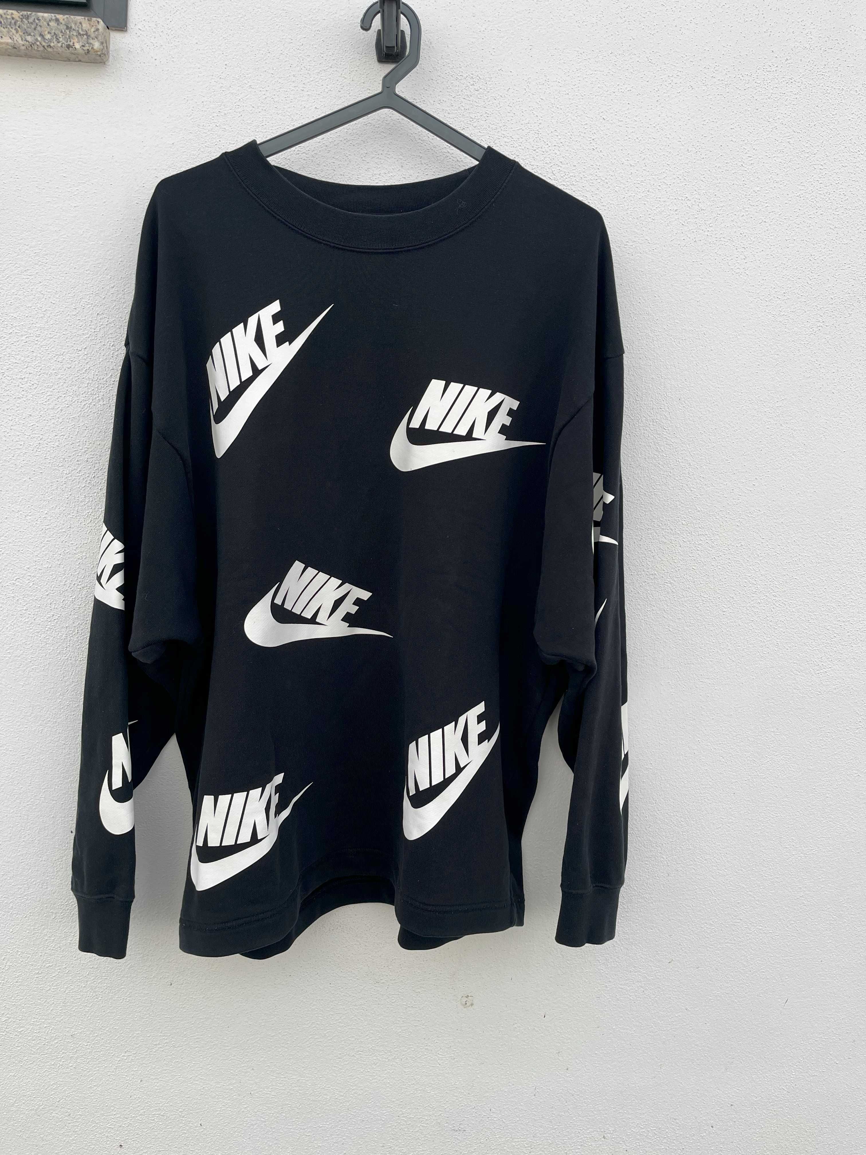 Sweat Nike Preta Tamanho S (36/8) – Hoodie Desportivo Feminino