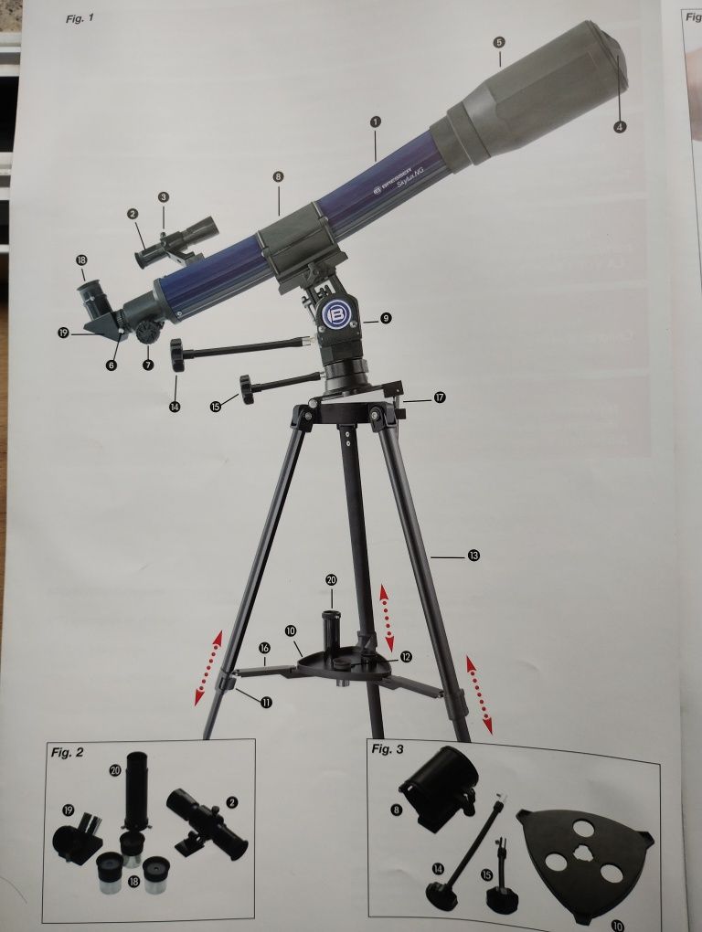 Telescopio bresser 35x 175x