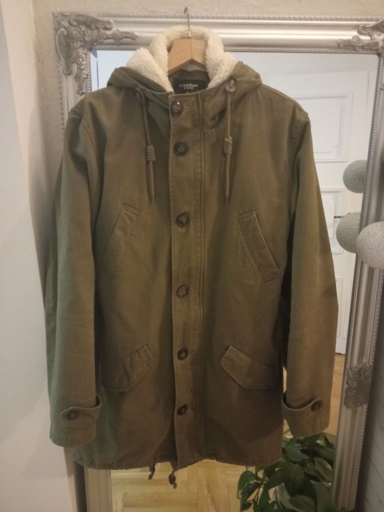 Kurtka parka khaki Cedarwood state