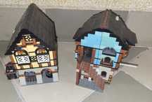 Lego Castle 10193 Medieval Market SAME BUDYNKI