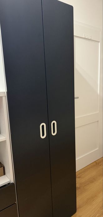 Szafa ikea czarno biala czarna biala