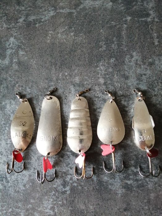 Stare blachy wędkarskie