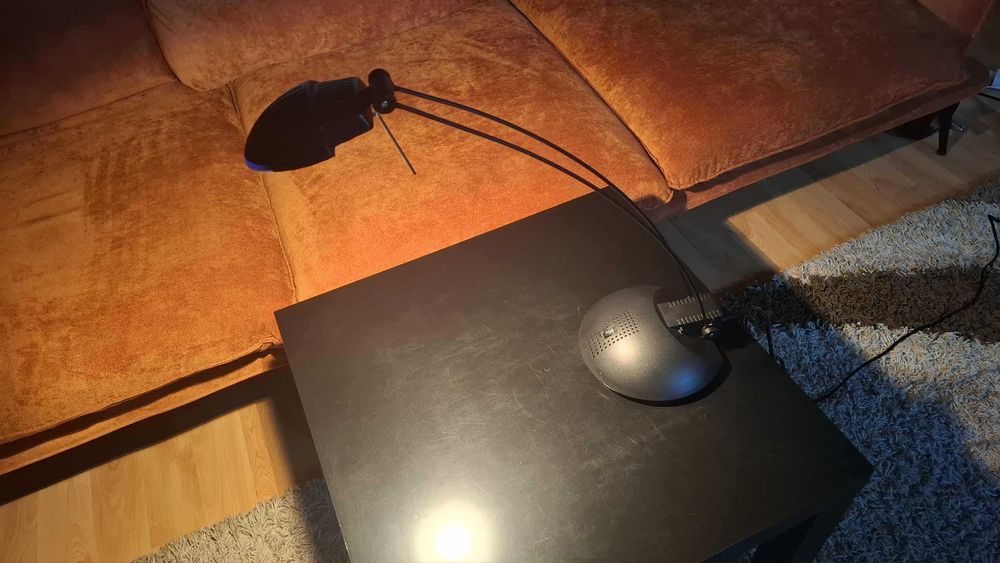 Lampka biurkowa Techno Lux, czarna, żarówka halogenowa