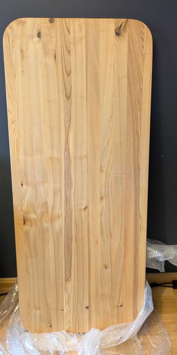 Blat z litego drewna jesionowego 140 x 60 x 2,6 cm