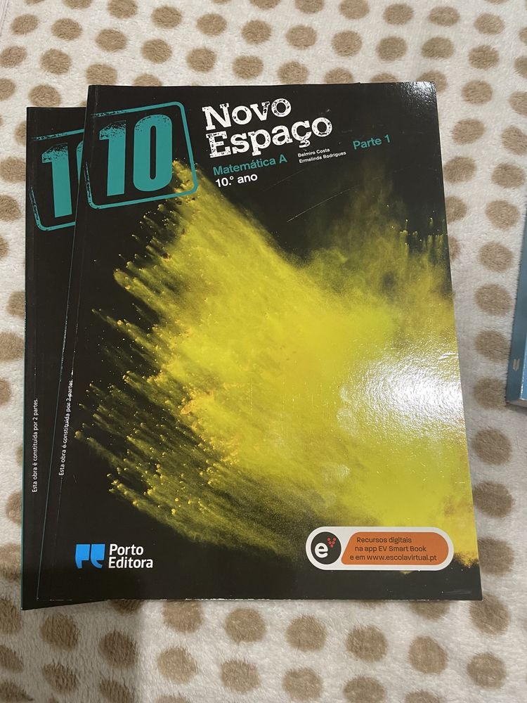 (Estado: NOVO) Manual 10° ano Matematica A
