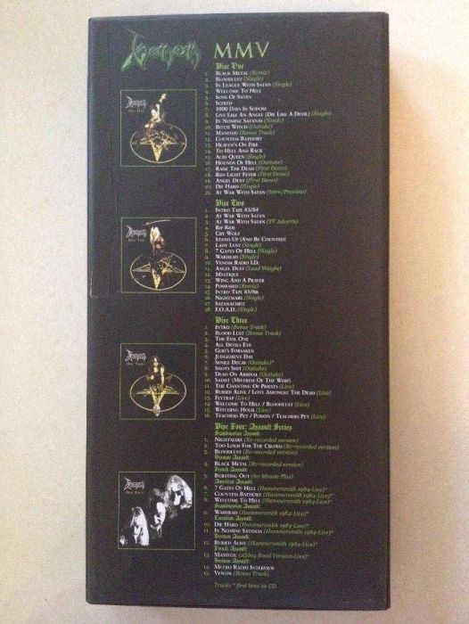 _|_ VENOM MMV - Box Set Original Recording Remastered - Nowy Oryginał!