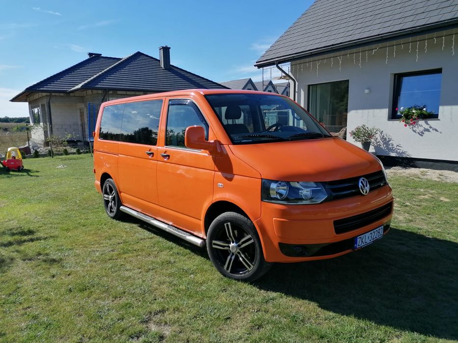 Vw T5 Lift Transporter 2010r 2.0 TDI 6os. Brygadowka