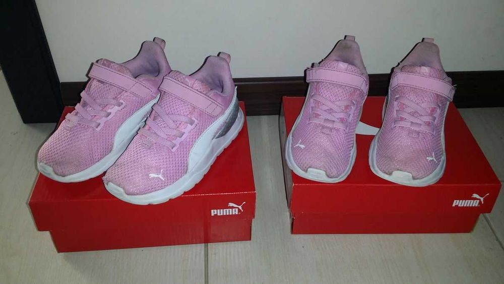 PUMA Anzarun Lite AC rozmiar 26 16-17cm różowe buty sportowe