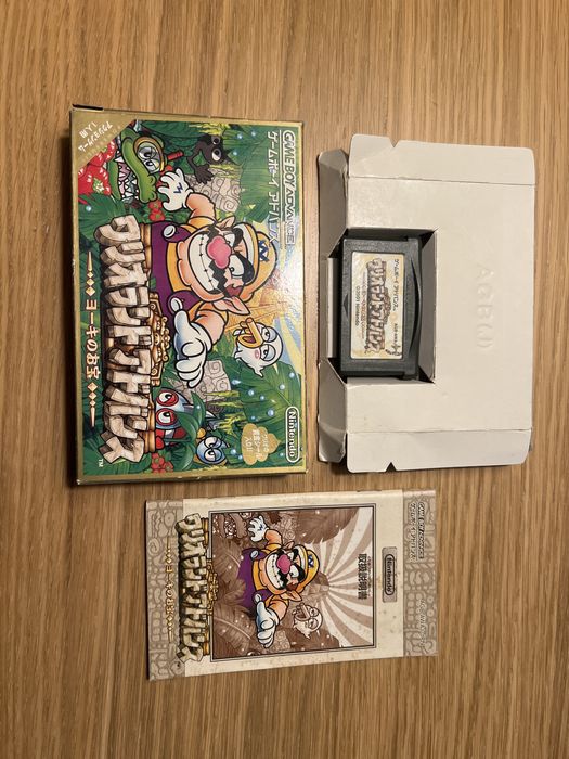 Wario land 4 JAP gameboy advance SP