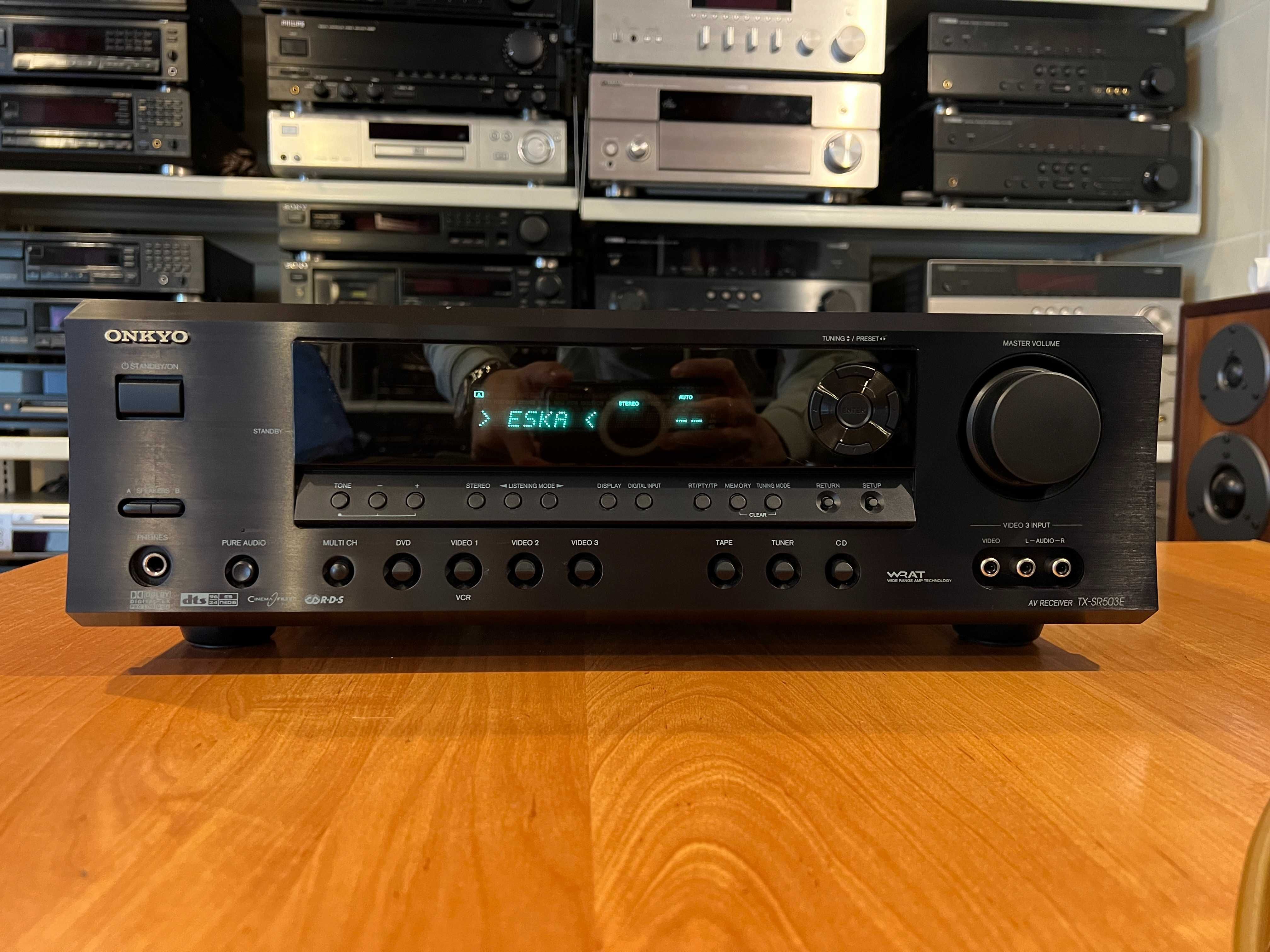 Amplituner Onkyo TX-SR503E, Optical, 7.1, Audio Room