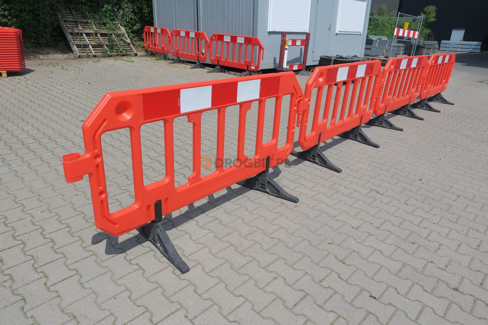 Bariera PCV PVC tymczasowa ostrzegawcza Gate (typ Neos) barierka bhp