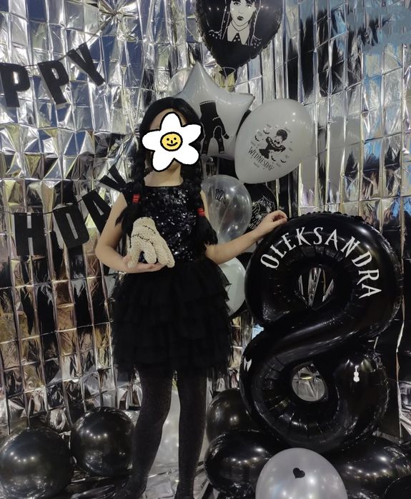 Уэнсдей , wednesday, Рука Річ ,сукня Венздей,