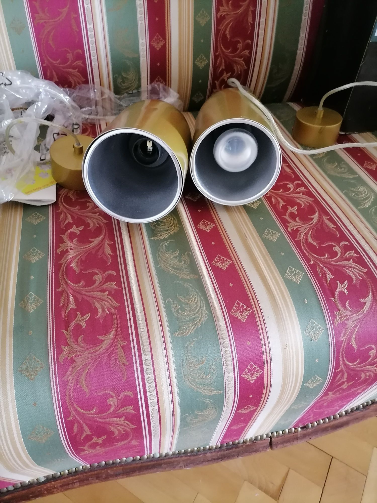 Żyrandol Celine taklampa guld z Duka