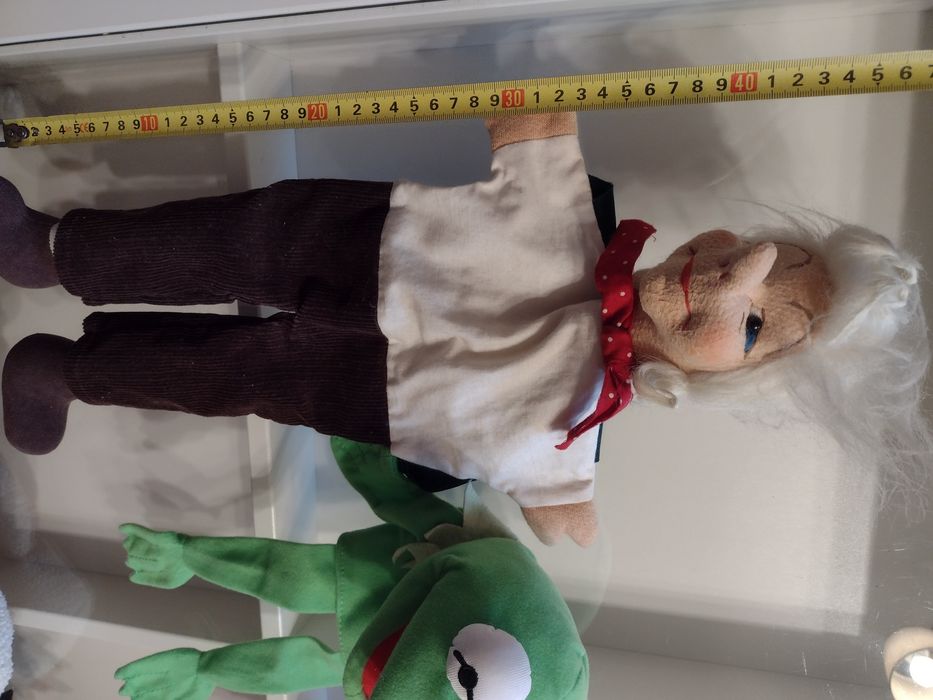 Pacynki na rękę żaba Kermit miś Fozzie kot