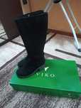 Женские замшевые сапоги  viko