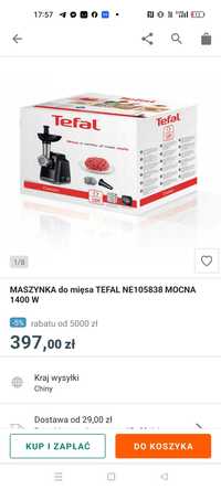 Maszynka do mięsa Tefal