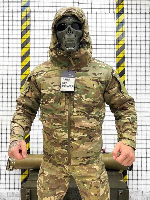 Тактична військова зимова куртка мультикам Call Dragon Omni Heat S-3XL