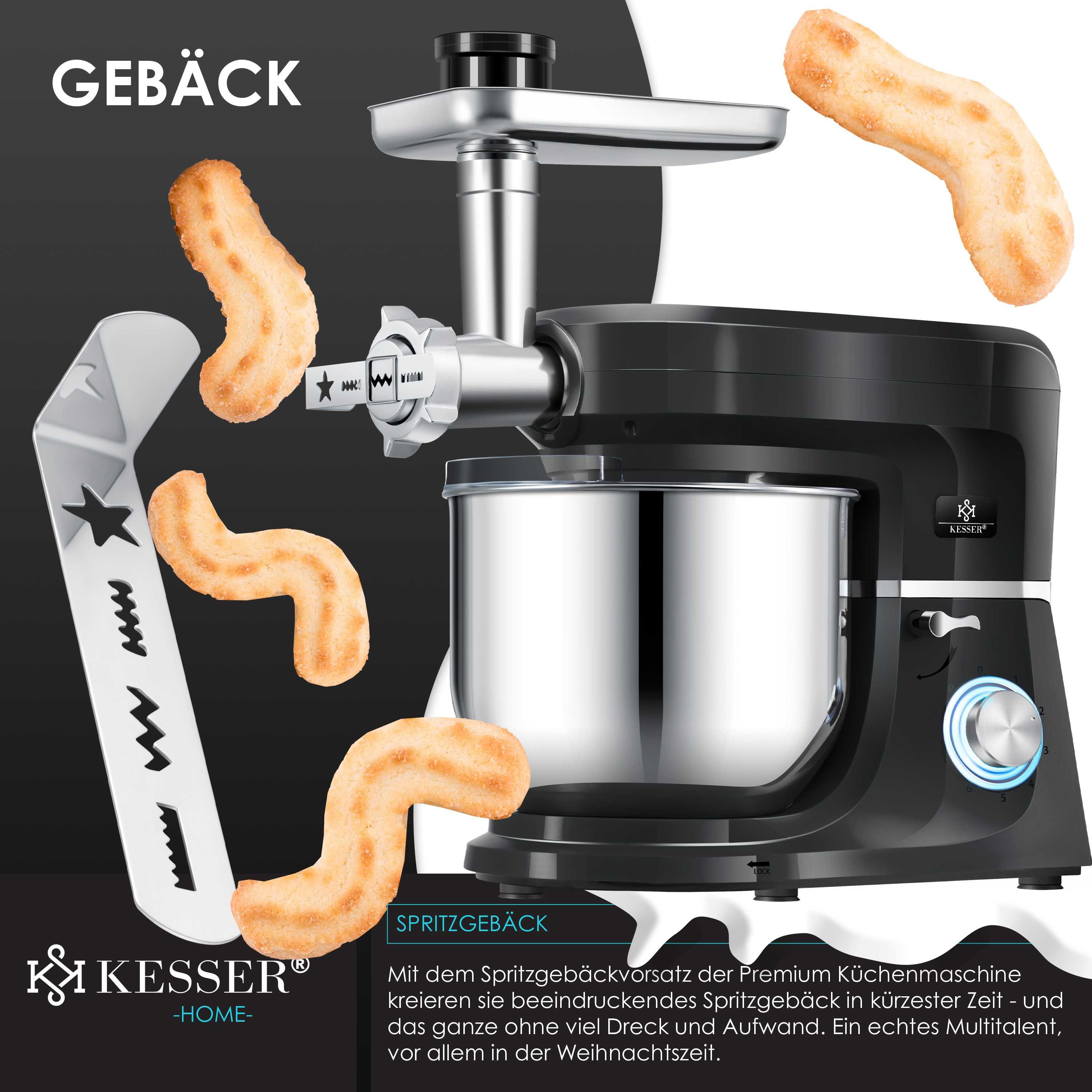 Robot kuchenny planetarny mikser maszynka do mielenia blender zestaw