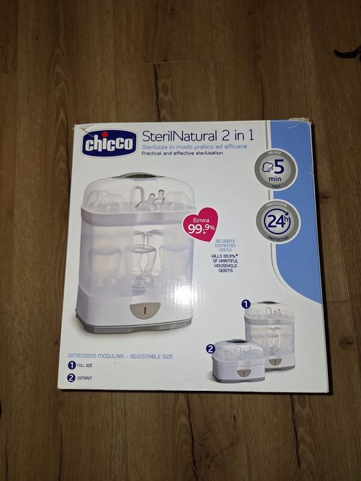 Sterylizator chicco sterilnatural 2 in 1
