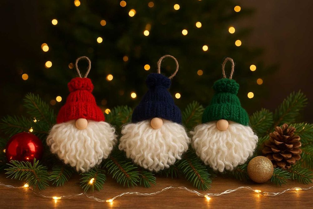Świąteczne krasnale handmade – wyjątkowa ozdoba Twojego domu!