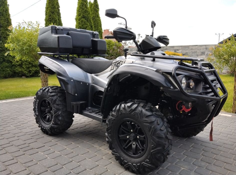Quad TGB Blade Silver Edition 600 IRS 4x4 Led Homologacja